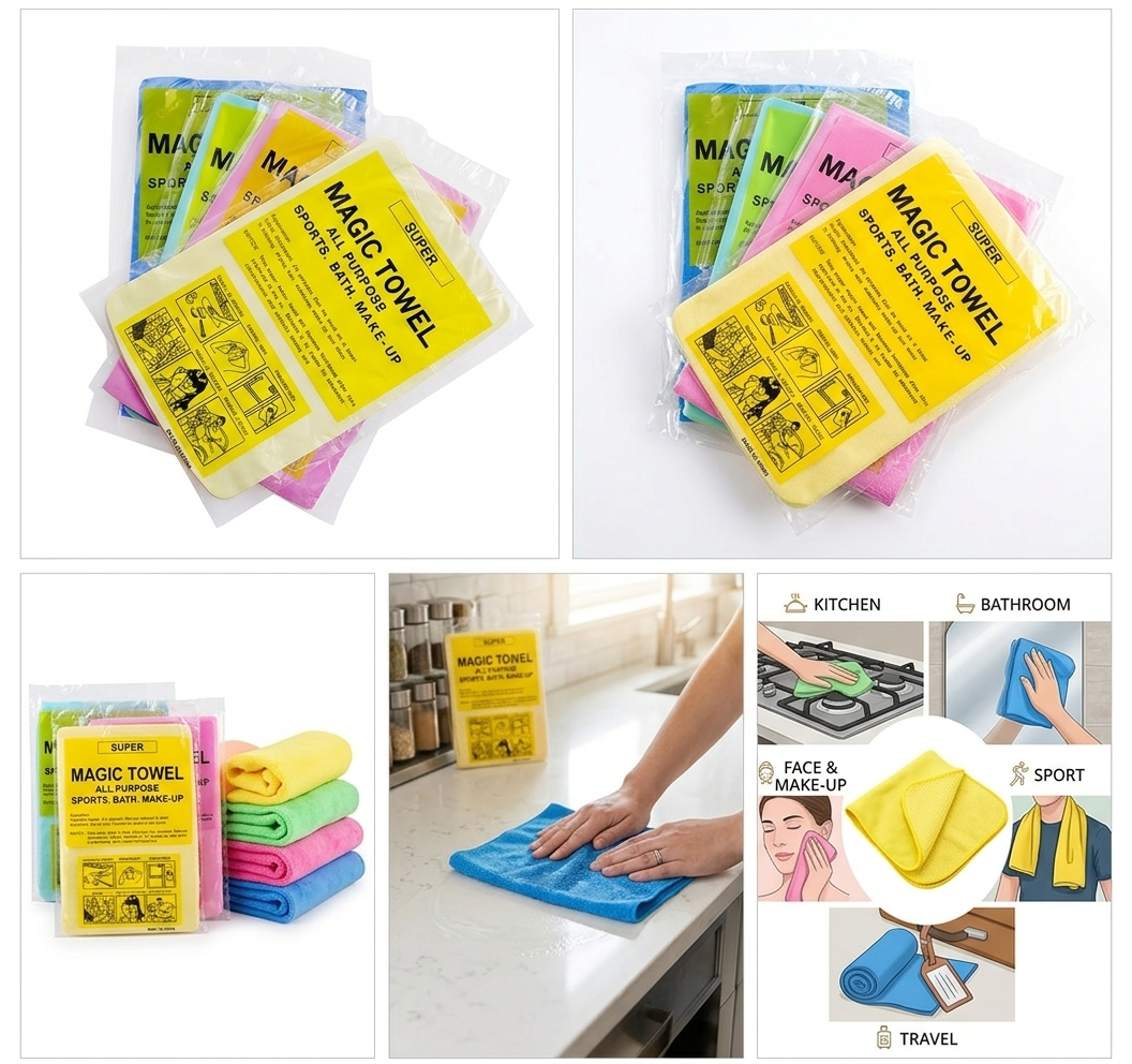 Magic Towel (Pack of 2)