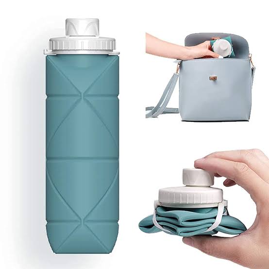 Foldable Silicone Water Bottle